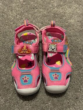 Nickelodeon Paw Patrol Light Up Sandals for toddler girls